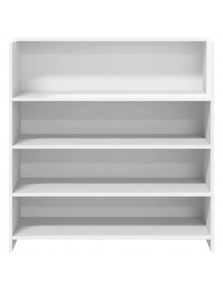 Banco Reception Bianco 100x50x103,5 cm in Legno Multistrato
