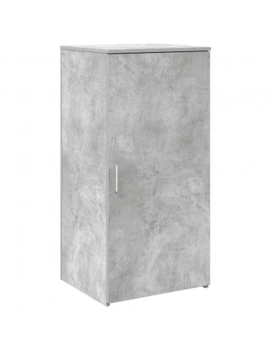Banco Reception Grigio Cemento 155x50x103,5cm Legno Multistrato