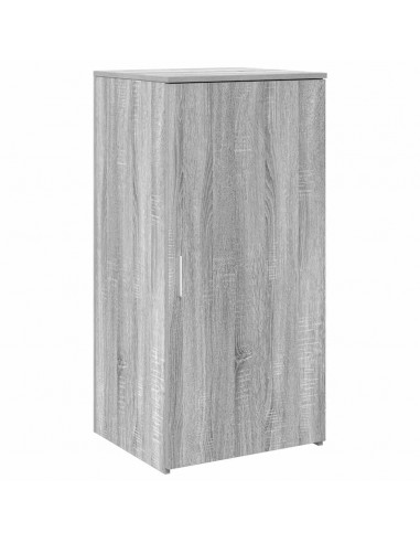 Banco Reception Grigio Sonoma 155x50x103,5 cm Legno Multistrato