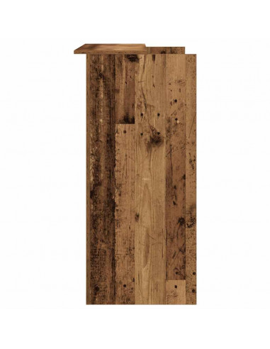 Banco Reception Legno Antico 100x50x103,5 cm Legno Multistrato