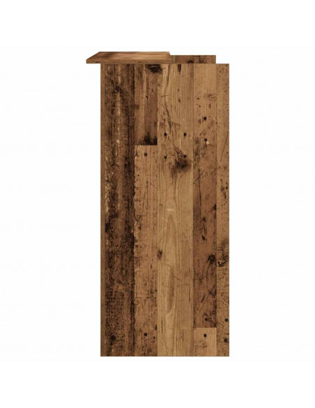 Banco Reception Legno Antico 100x50x103,5 cm Legno Multistrato