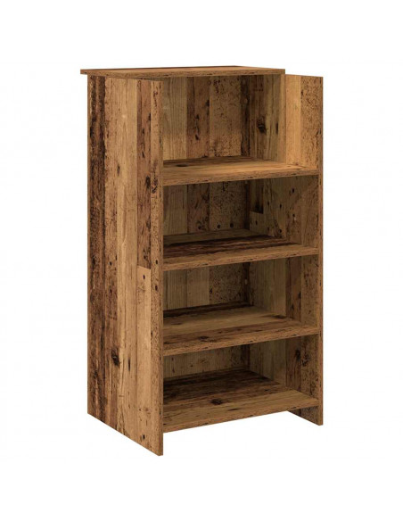 Banco Reception Legno Antico 155x50x103,5 cm Legno Multistrato