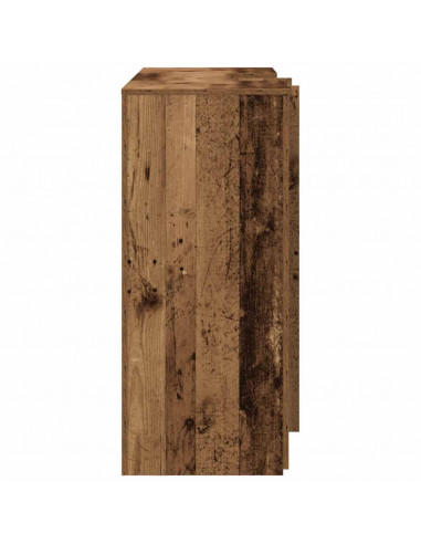 Banco Reception Legno Antico 155x50x103,5 cm Legno Multistrato