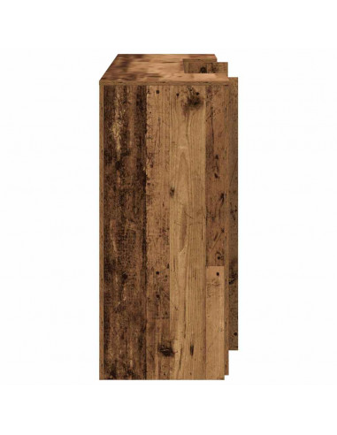 Banco Reception Legno Antico 180x50x103,5 cm Legno Multistrato