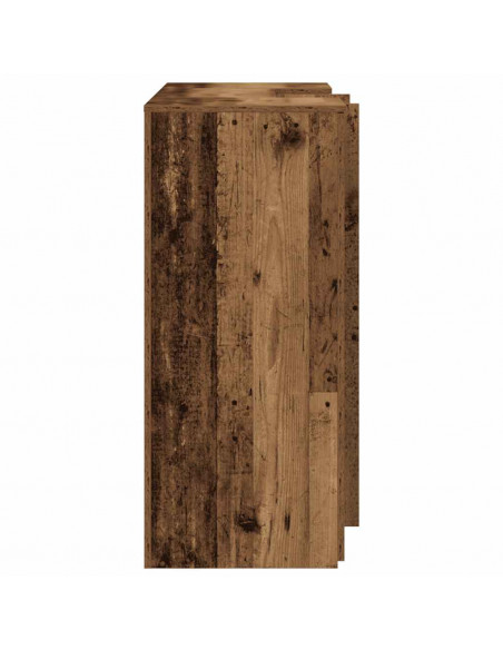 Banco Reception Legno Vecchio 135x50x103,5 cm Legno Multistrato