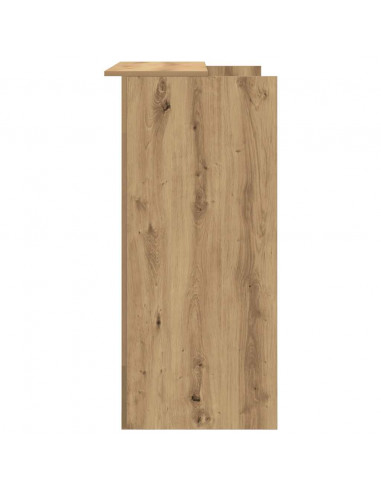 Banco Reception Rovere Artigianale 100x50x103,5cm in Truciolato