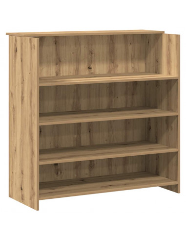 Banco Reception Rovere Artigianale 180x50x103,5cm in Truciolato