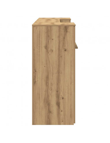 Banco Reception Rovere Artigianale 200x50x103,5cm in Truciolato