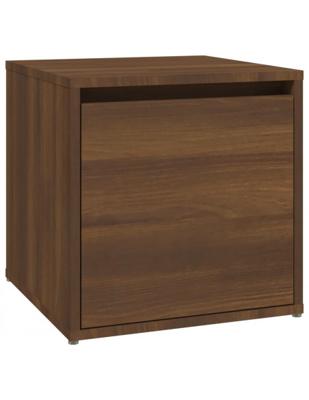 Set di Mobili da Corridoio Rovere Marrone in Legno Multistrato