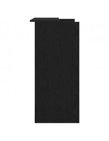 Banco Reception Rovere Nero 100x50x103,5cm Legno Multistrato