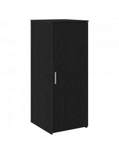 Banco Reception Rovere Nero 135x50x103,5 cm Legno Multistrato