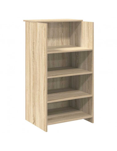 Banco Reception Rovere Sonoma 135x50x103,5 cm Legno Multistrato