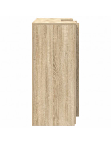 Banco Reception Rovere Sonoma 135x50x103,5 cm Legno Multistrato