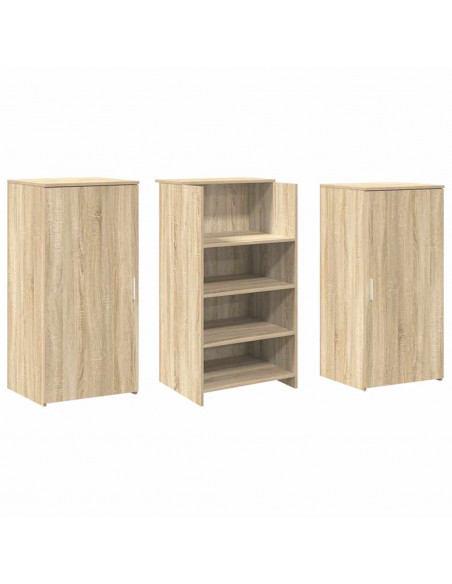Banco Reception Rovere Sonoma 155x50x103,5 cm Legno Multistrato