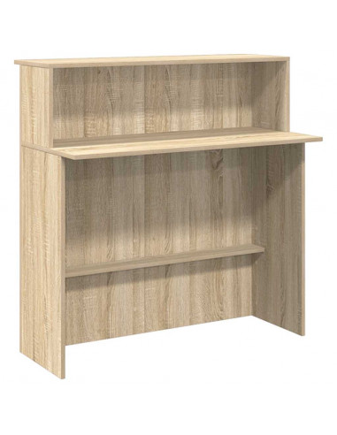 Banco Reception Rovere Sonoma 180x50x103,5 cm Legno Multistrato