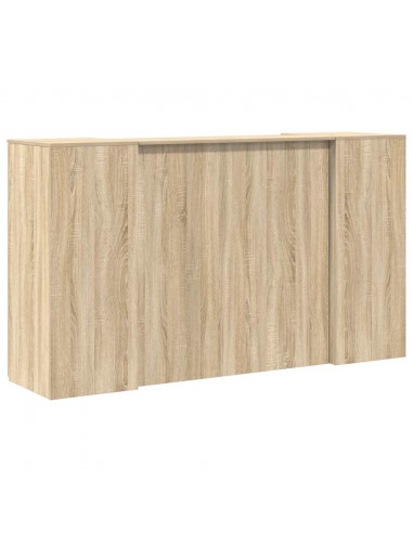 Banco Reception Rovere Sonoma 180x50x103,5 cm Legno Multistrato