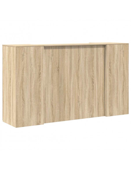 Banco Reception Rovere Sonoma 180x50x103,5 cm Legno Multistrato