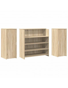 Banco Reception Rovere Sonoma 180x50x103,5 cm Legno Multistrato