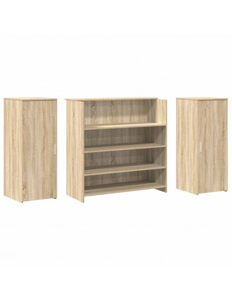 Banco Reception Rovere Sonoma 180x50x103,5 cm Legno Multistrato