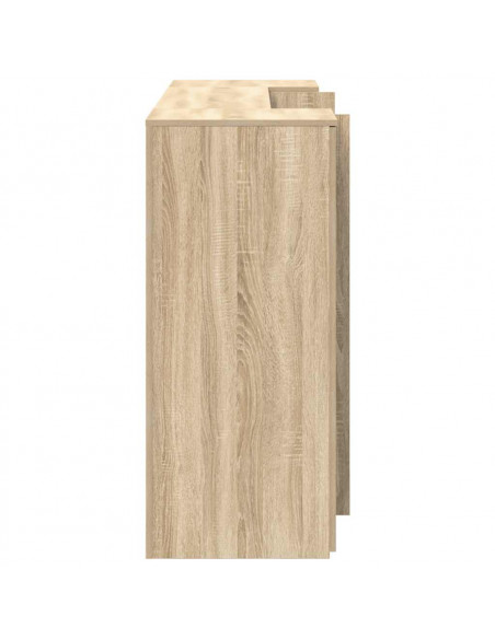 Banco Reception Rovere Sonoma 180x50x103,5 cm Legno Multistrato