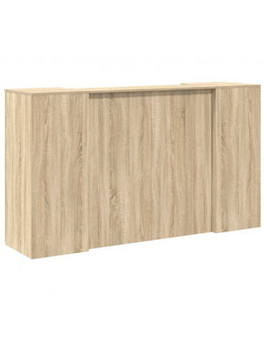 Banco Reception Rovere Sonoma 180x50x103,5 cm Legno Multistrato