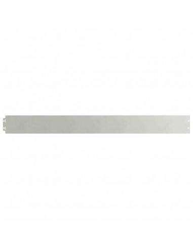 Bordure per Prato 10 pz 10x103 cm Acciaio Inossidabile