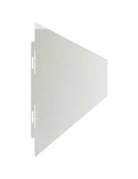 Bordure per Prato 10 pz 10x103 cm Acciaio Inossidabile