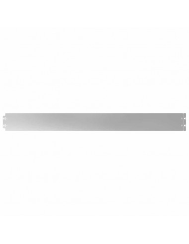 Bordure per Prato 10 pz 10x103 cm Acciaio Zincato