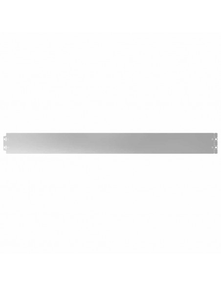 Bordure per Prato 10 pz 10x103 cm Acciaio Zincato