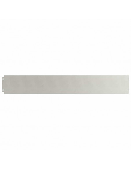 Bordure per Prato 10 pz 15x103 cm Acciaio Inossidabile
