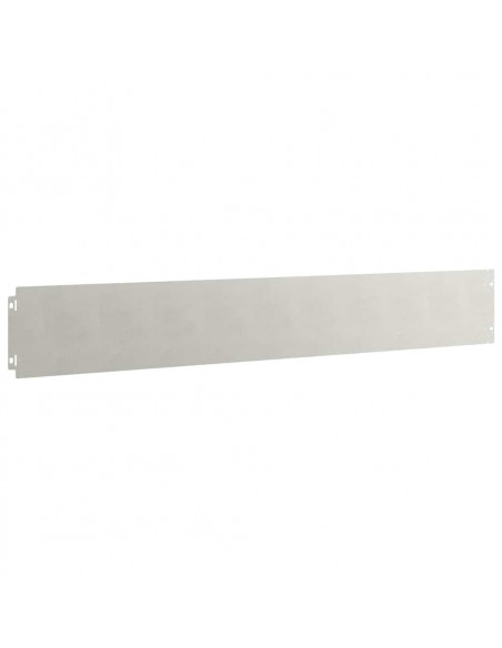 Bordure per Prato 10 pz 15x103 cm Acciaio Inossidabile