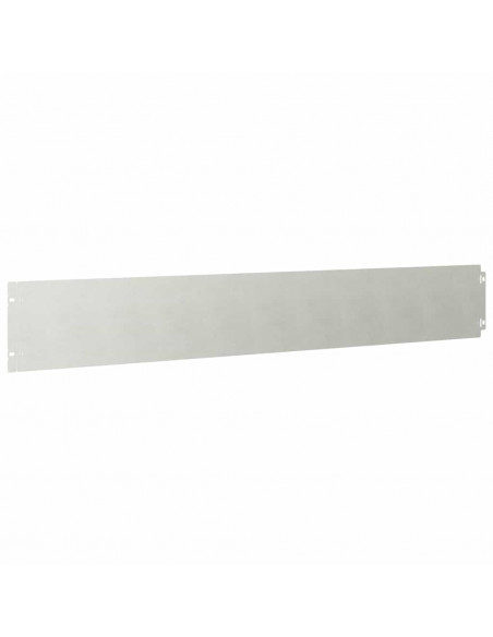 Bordure per Prato 10 pz 15x103 cm Acciaio Inossidabile