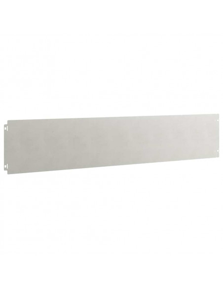 Bordure per Prato 10 pz 20x103 cm Acciaio Inossidabile