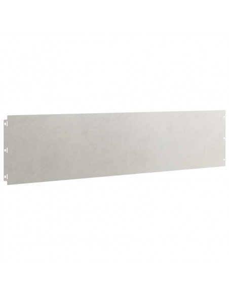 Bordure per Prato 10 pz 25x103 cm Acciaio Inossidabile