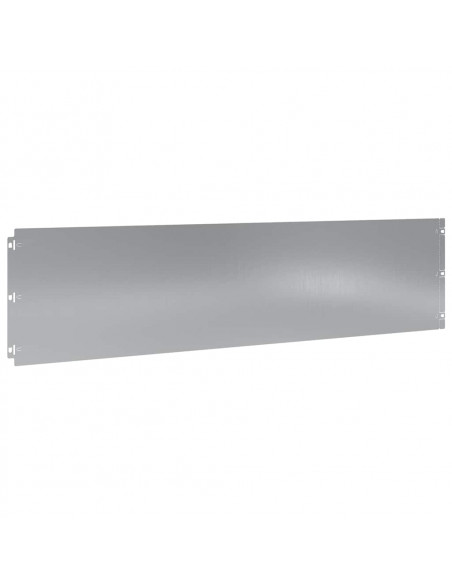 Bordure per Prato 10 pz 25x103 cm Acciaio Zincato