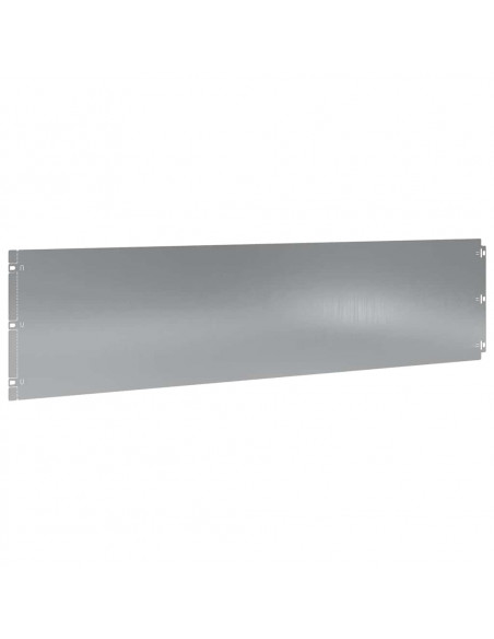 Bordure per Prato 10 pz 25x103 cm Acciaio Zincato