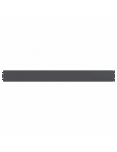 Bordure per Prato 10 pz Antracite Acciaio Laminato a Freddo