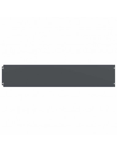 Bordure per Prato 10 pz Antracite Acciaio Laminato a Freddo