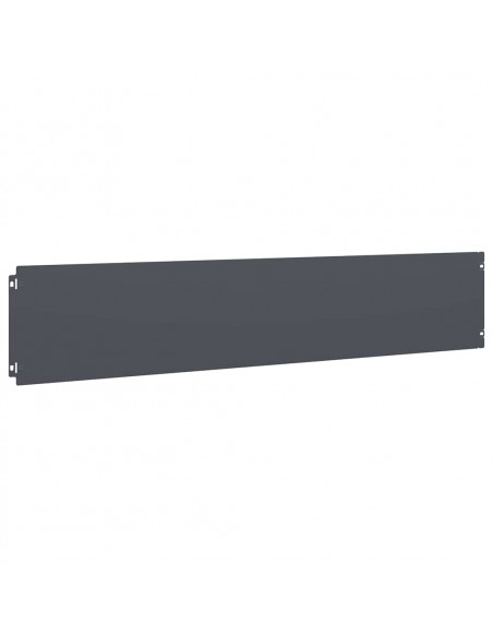 Bordure per Prato 10 pz Antracite Acciaio Laminato a Freddo