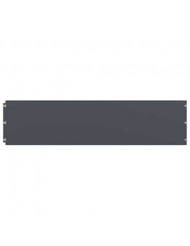 Bordure per Prato 10 pz Antracite Acciaio Laminato a Freddo