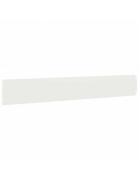 Bordure per Prato 10 pz Bianchi Acciaio Laminato a Freddo