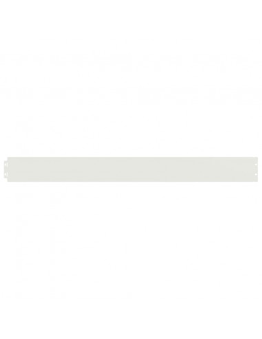 Bordure per Prato 10 pz Bianchi Acciaio Laminato a Freddo