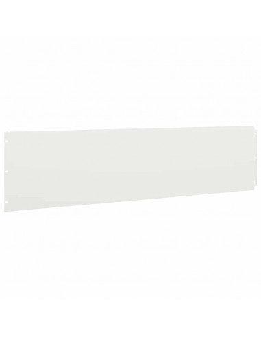 Bordure per Prato 10 pz Bianchi Acciaio Laminato a Freddo