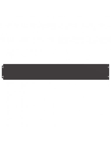 Bordure per Prato 10 pz Nere 15x103cm Acciaio Laminato a Freddo