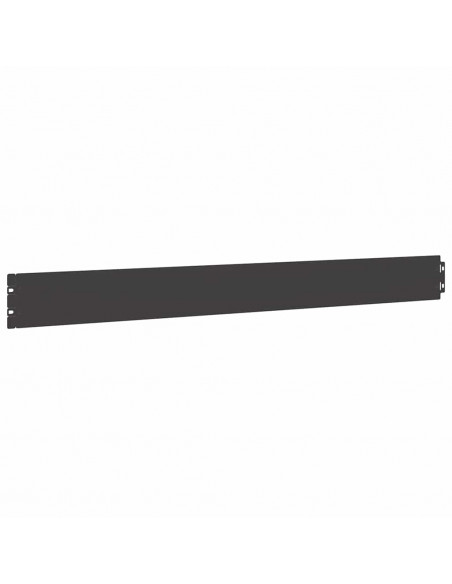 Bordure per Prato 10 pz Nere Acciaio Laminato a Freddo