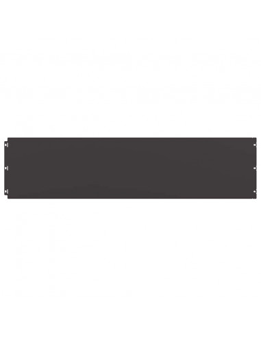 Bordure per Prato 10 pz Nere Acciaio Laminato a Freddo