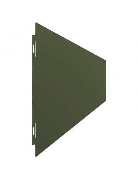 Bordure per Prato 10 pz Verde Oliva Acciaio Laminato a Freddo
