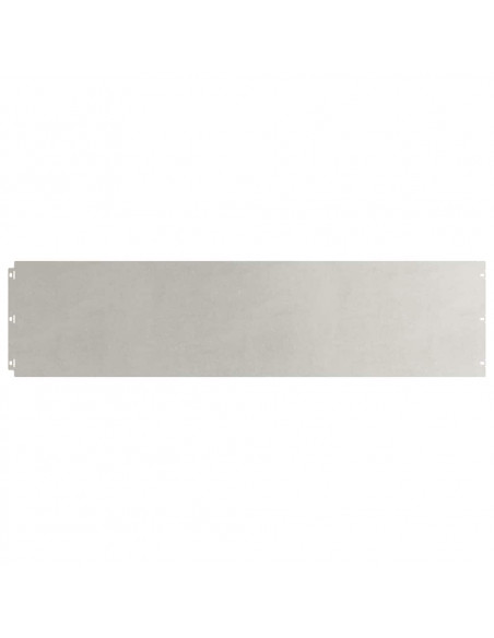 Bordure per Prato 20 pz 25x103 cm Acciaio Inossidabile