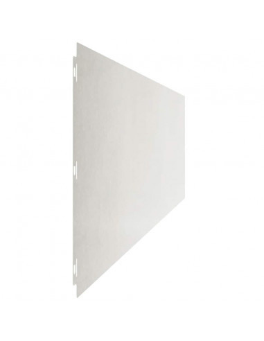 Bordure per Prato 20 pz 25x103 cm Acciaio Inossidabile