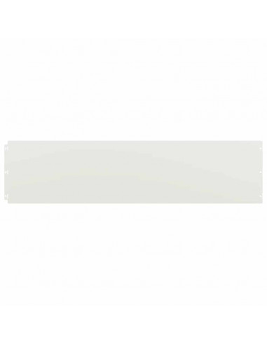 Bordure per Prato 20 pz Bianchi Acciaio Laminato a Freddo